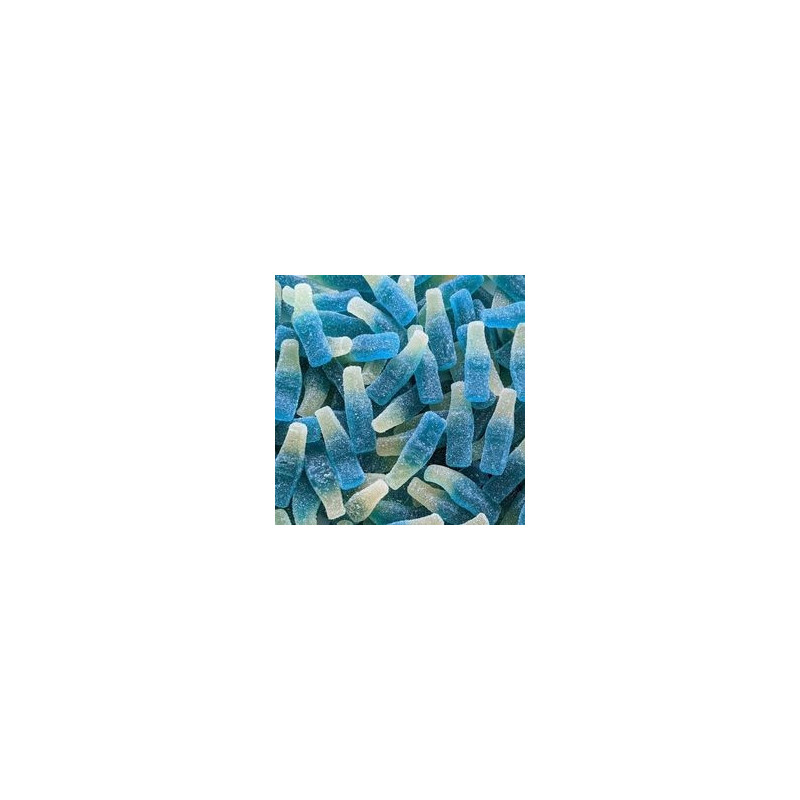 Bouteille Framboise Bleue Sucrée 100 GR Dulceplus