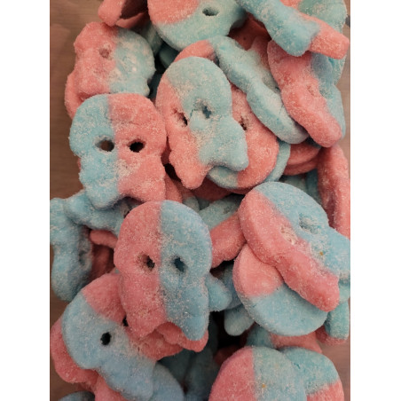 BUBS  Crâne étourdi bubble gum 100 GR