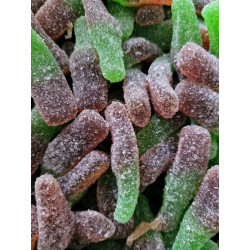 Bouteille Cola Verte Sucrée 100 GR