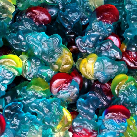 Schtroumpfs Lisse 100 GR Haribo