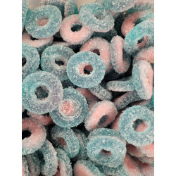 Bonbon Suédois Anneaux Bubble Gum 100 Gr Franssons