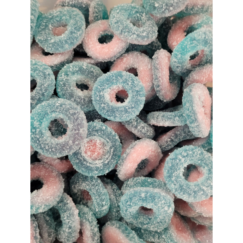 Bonbon Suédois Anneaux Bubble Gum 100 Gr Franssons
