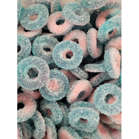 Bonbon Suédois Anneaux Bubble Gum 100 Gr Franssons
